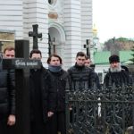 Літургія та літія на могилі прот. М. Забуги, 13.03.2020