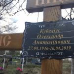 Літія на могилі протоієрея Олександра Кубеліуса, 10.04.2020